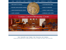 Tablet Screenshot of lcmunicipalcourt.com